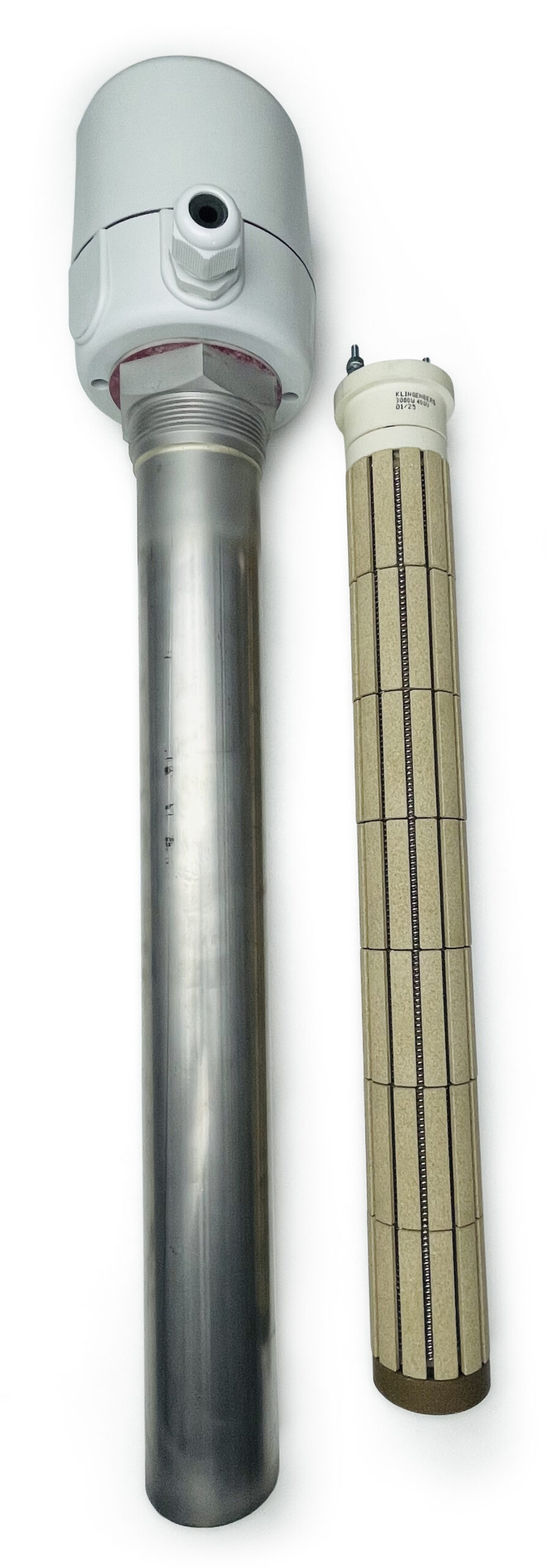 El-patron, Immersion heater, dykvarmer, keramisk Not varmelegeme